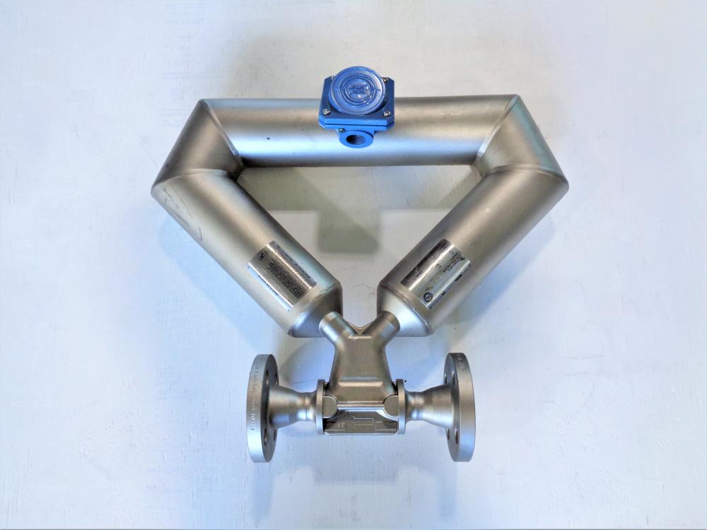 Micro Motion Coriolis Flow Meter 1" 300# Stainless Steel CMF100M329NU